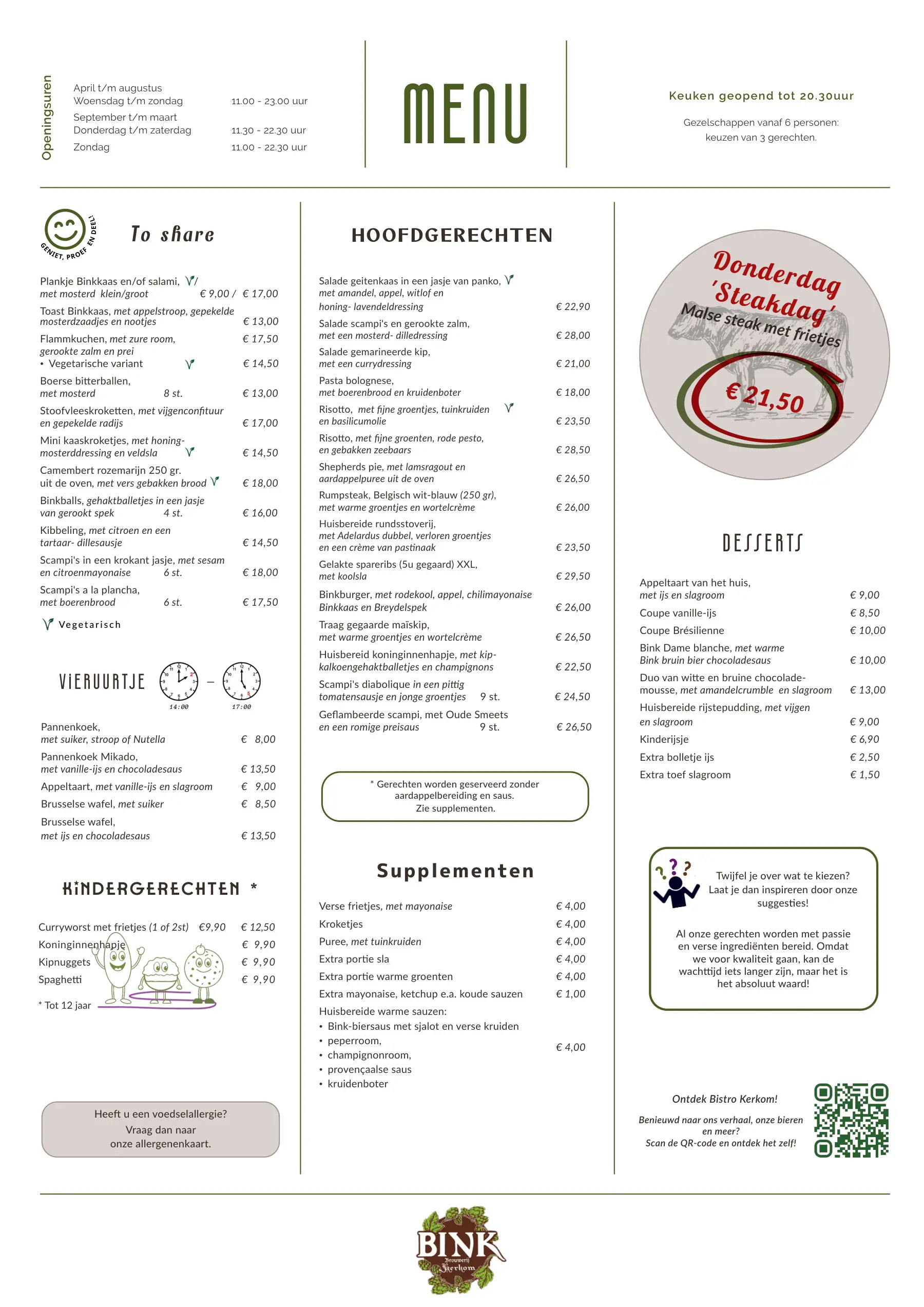 Menukaart winter 2026–2027